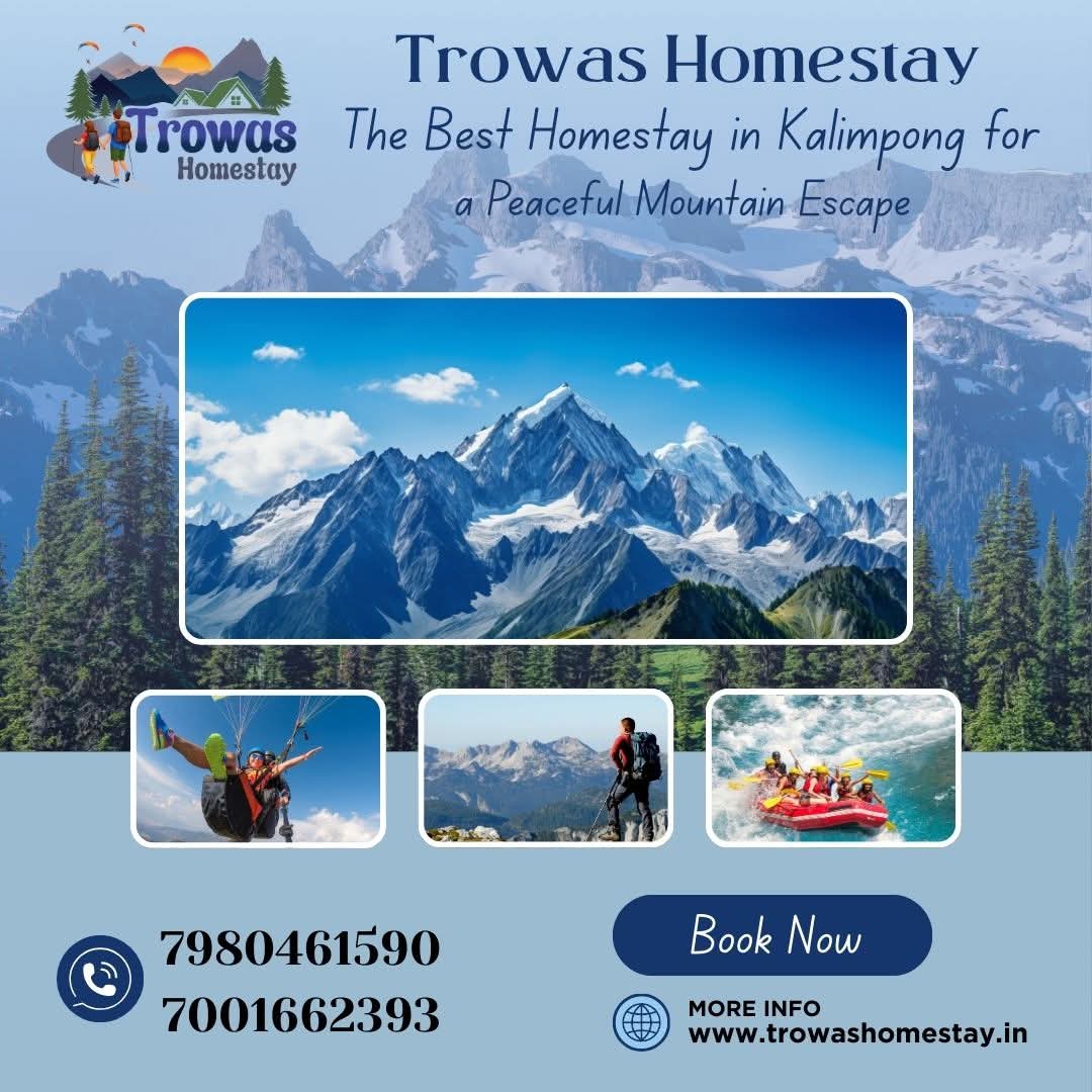 Best Homestay, Best Hotel, Best offbeat location in Delo Park, Daragaon, Dalapachan Khasmahal, Ramdhura, Icche Gaon, Burmaik, Sillery Gaon, Kalimpong